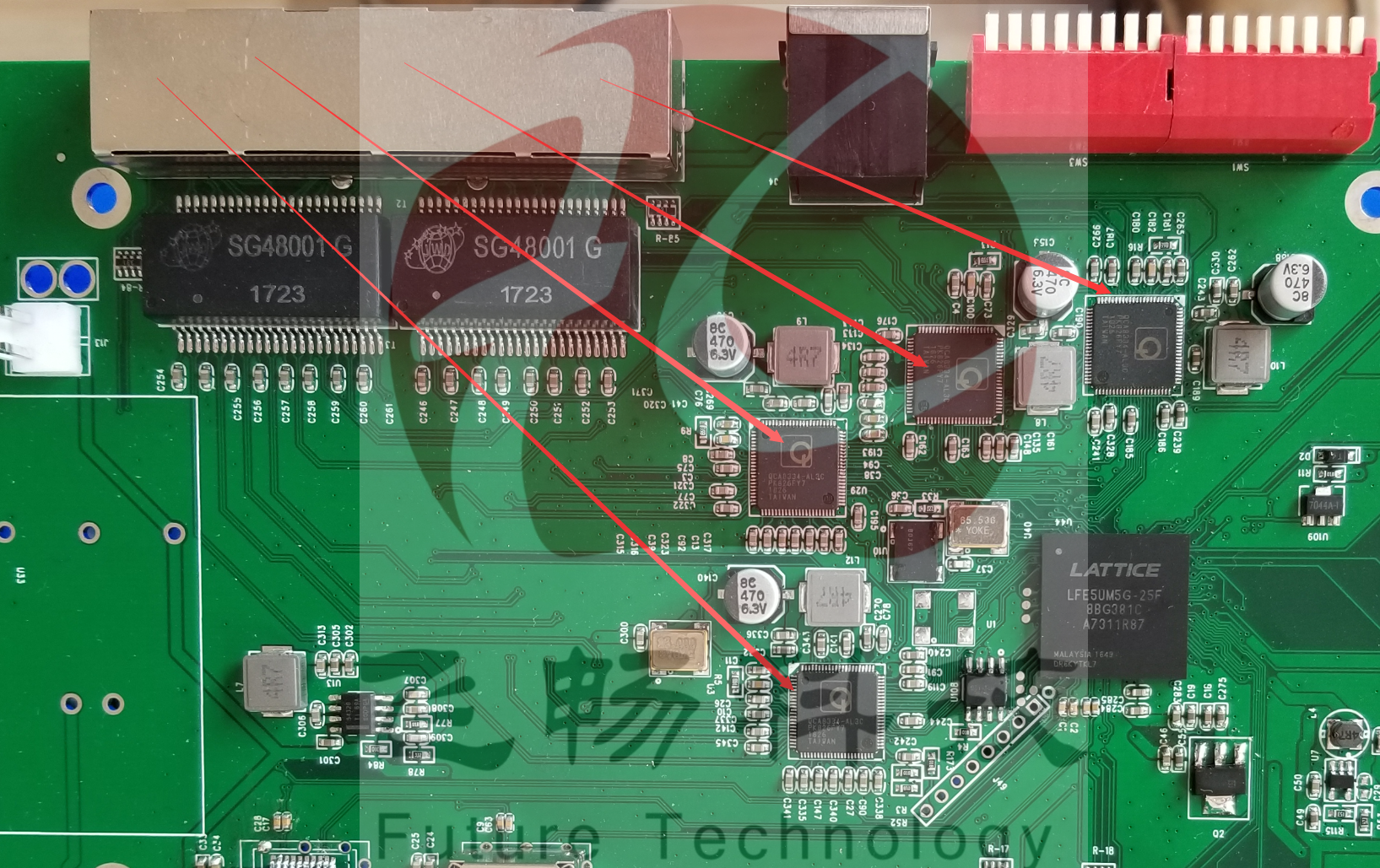 4路千兆物理隔離 多業(yè)務光端機（光纖帶寬5G）